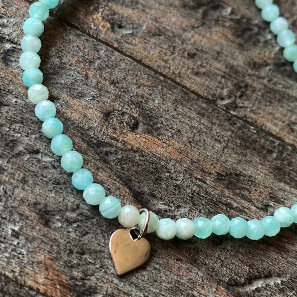 NEW Amazonite Layering Bracelet - Picture 9 of 11